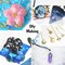 Crystal Clear Hard UV Resin Upgraded Formula Ultraviolet Fast Curing Resin for Jewelry Making Craft Decoration, Hard Transparent Glue Solar Cure Sunlight Activated Resin (100g)